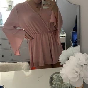 long sleeve romper